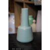 BINH166- Bình gốm xanh pastel decor, cắm hoa hình dạng độc đáo hút tài lộc