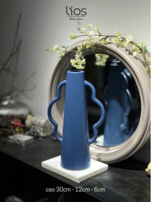 Bình gốm quai xanh 001