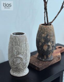 Bình gốm atlantic 2 màu cao 25cm