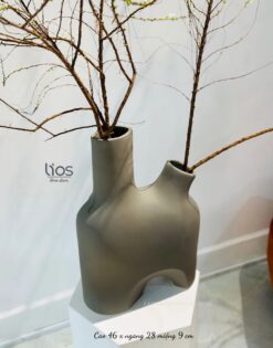 Bình gốm decor cắm hoa pony 017 - Ảnh 4