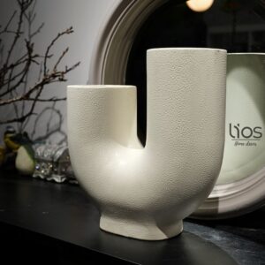 Bình gốm trắng 002