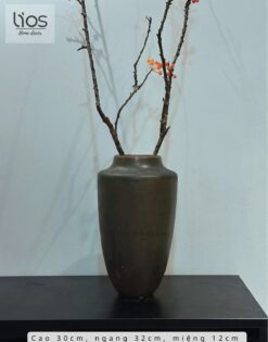 Alternative view of Bình gốm cao 31cm