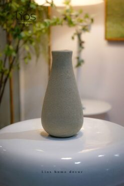 Bình gốm japandi cao 20cm